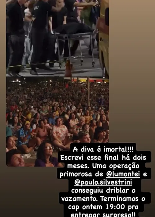 
					Autora de 'Vale Tudo' se pronuncia sobre final e revela novo segredo
				
				