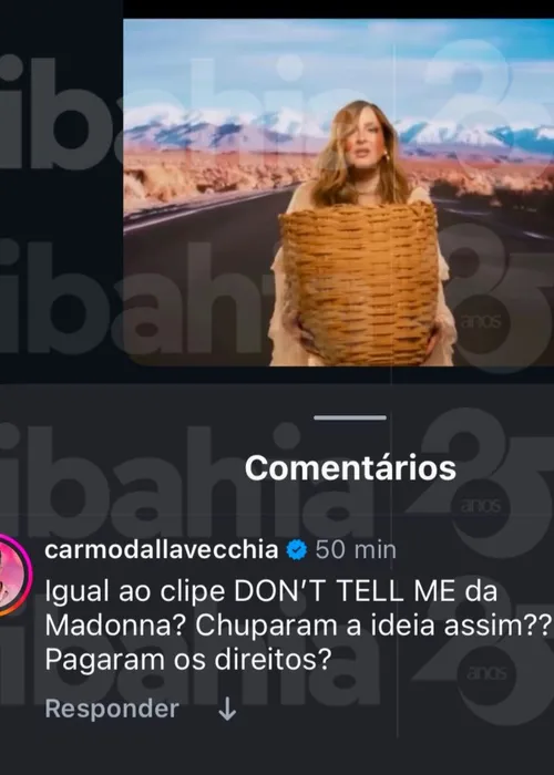 
					Claudia Leitte é acusada de plágio por ex-Globo: 'Chuparam'
				
				