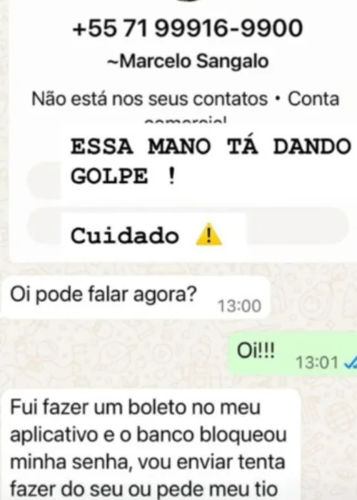 
					Criminoso se passa por filho de Ivete Sangalo e tenta aplicar golpe
				
				