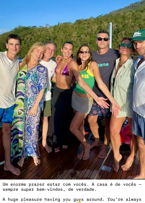 
					Dua Lipa fará participação especial em programa da Globo
				
				