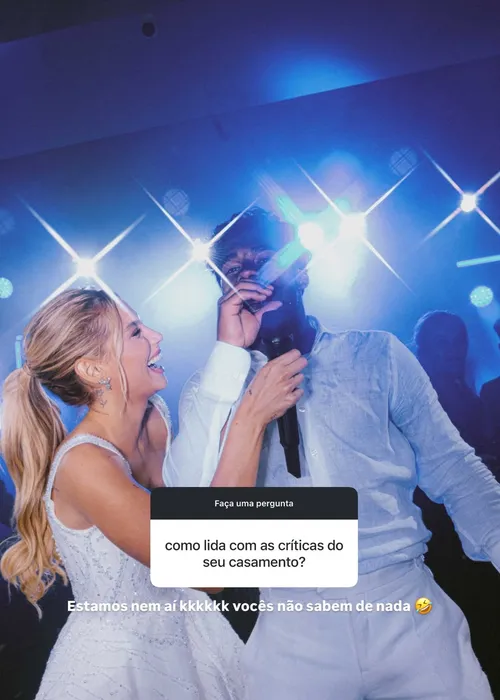 
					Esposa de Endrick rebate críticas do casamento: 'Não sabem'
				
				