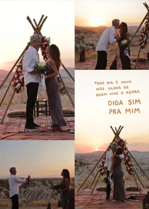 
					Flavia Alessandra e Otaviano Costa renovam votos e fotos encantam web
				
				