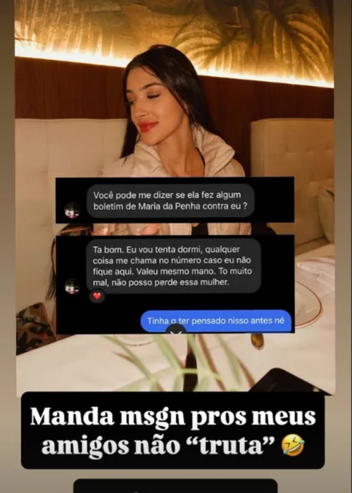 
				
					Gato Preto toma atitude drástica com filha após denúncia Bia Miranda
				
				