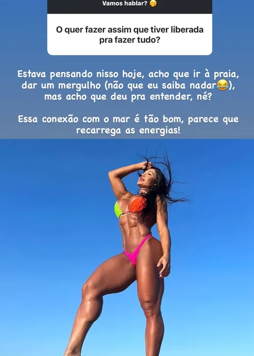 
					Gracyanne Barbosa revela sentimento após assinar divórcio com Belo
				
				