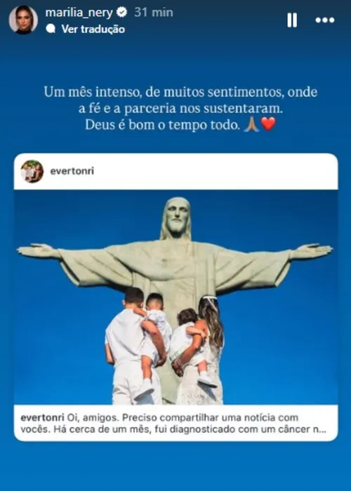 
					Ídolo do Bahia, Everton Ribeiro choca com diagnóstico de câncer
				
				