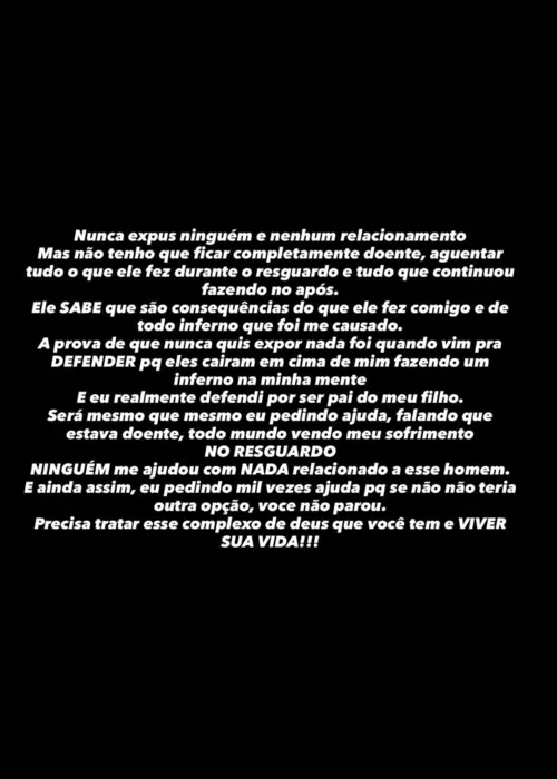 
					Lorena Maria rebate MC Daniel e dispara novas acusações: 'Lixo'
				
				