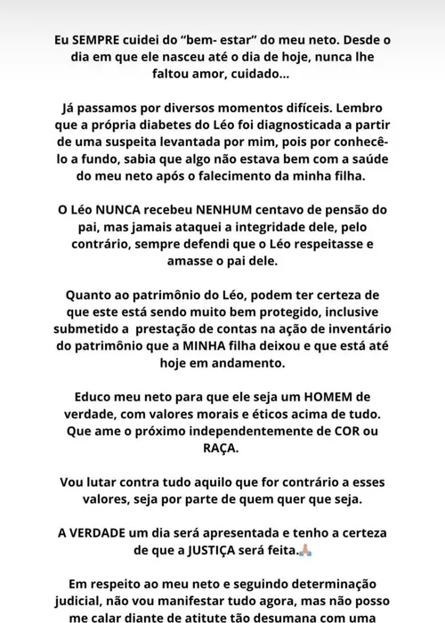 
				
					Murilo Huff reconheceu apoio da mãe de Marília antes de pedir guarda
				
				