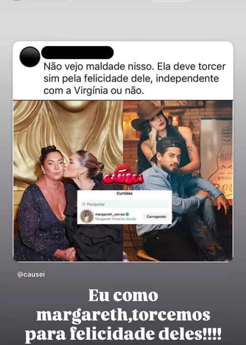 
					Poliana reage após atitude da mãe de Virginia com Zé e Ana Castela
				
				