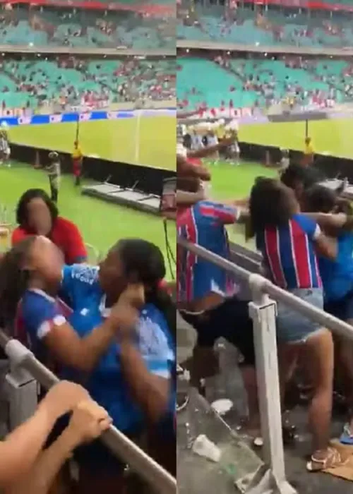 
				
					Torcedores do Bahia são detidos em Salvador após briga em estádio
				
				