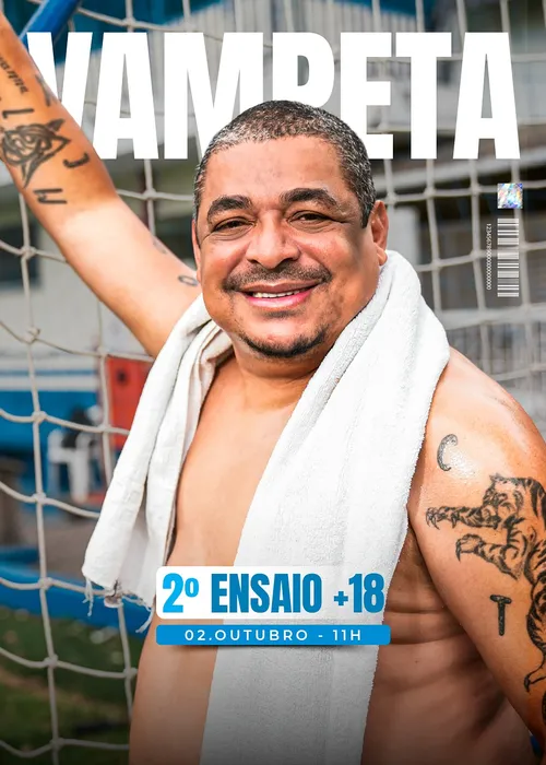 
					Vampeta surge nu e recria foto de ensaio para revista gay
				
				