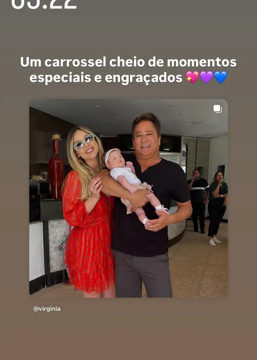 
					Virginia abre álbum de fotos com Leonardo: 'Sogro é para sempre'
				
				