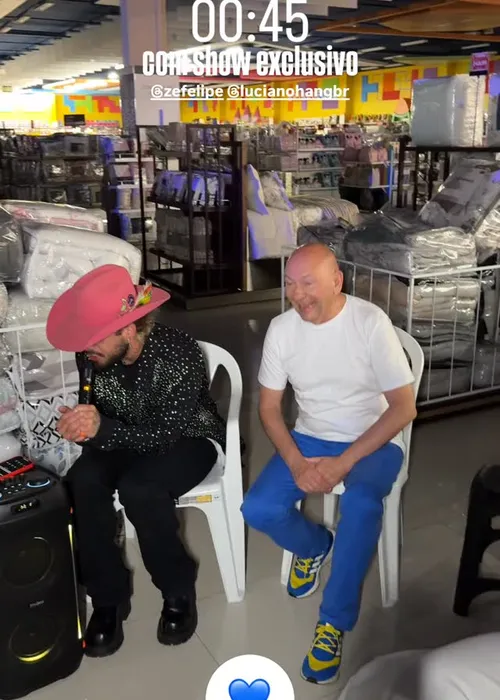 
					Zé Felipe surge com item de Ana Castela e alimenta romance: 'Gostando'
				
				