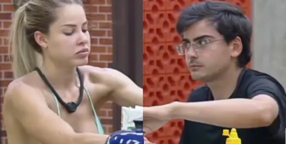 A Fazenda 17: Saory se irrita com atitude de Dudu após Roça: 'Surtou'