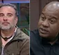 
                  A Fazenda: Fabiano e Toninho trocam farpas e explodem: 'Quebrei ele'