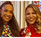 
                  Aline Patriarca posa com Mani Reggo em festa de aniversário da ex-BBB