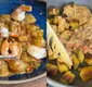 
                  Aprenda fazer nhoque de banana-da-terra ao molho de moqueca de camarão