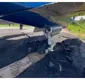 
                  Avião usado como UTI causa susto ao atolar em aeródromo na Bahia