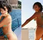 
                  Bella Campos surge de biquíni, faz confissão e web resgata 'Vale Tudo'