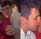 
                  Cariúcha rasga elogios a filho de Gugu e beijo: 'Melhor que muitos'