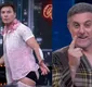 
                  Dança dos Famosos: Faro diz que está sem enchimento e Huck faz piada