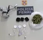 
                  Drone é apreendido ao tentar levar drogas para presídio na Bahia