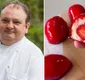 
                  Erick Jacquin se revolta contra morango do amor: 'Essa merda'