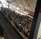 
                  Estações do metrô de Salvador ficam lotadas após falha