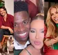 
                  Famosos se antecipam e celebram Natal com família e amigos; FOTOS