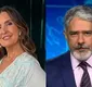
                  Fátima Bernardes reage à saída de William Bonner do Jornal Nacional