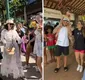 
                  Filhos de Virginia e Zé Felipe roubam a cena durante viagem à Bahia