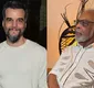 
                  Gilberto Gil e Wagner Moura surgem juntos em foto rara em Salvador