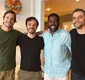 
                  Lázaro Ramos reúne Wagner Moura e Vladimir Brichta e revela desejo