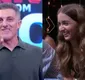 
                  Luciano Huck dança em grande final e a filha dele, Eva Huck, reage