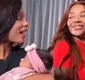 
                  Ludmilla impressiona e mostra o rosto da filha pela 1ª vez
