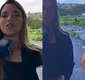 
                  Repórter da Record Bahia entra em trabalho de parto ao vivo; VÍDEO