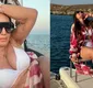 
                  Susana Vieira rouba a cena de biquíni aos 83 anos em praia da Grécia