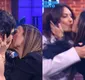 
                  Tatá Werneck distribui beijos em 'Casos de Família' com Gkay e Fiuk