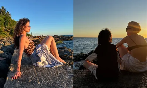 
					Alinne Moraes abre álbum de fotos raras em Salvador; veja
				
				