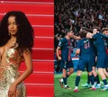 Ex de MC Daniel, Lorena Maria é flagrada com astro do PSG em balada