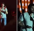 Gustavo Mioto dá bronca após gravar áudio para ex tóxico de fã em show