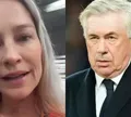 Luana Piovani polemiza ao fazer pedido inusitado a Ancelotti na Copa