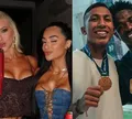 Melhor amiga de Virginia surge de mãos dadas com empresário de Vini Jr