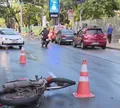Motociclista morre após cair e ser atropelado por ônibus da Ufba