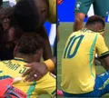 Neymar fica aos prantos após derrota vexatória do Brasil na Copa