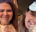 Thais Carla se emociona ao andar de montanha-russa após 20 anos