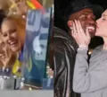 Virginia reage após público pedir casamento com Vini Jr: 'Ele merece'