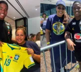 Mãe de Endrick se declara após visitar o atleta: 'Matar a saudade'