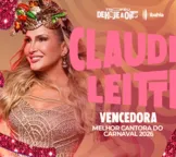 Troféu De Hoje a Oito Ibahia: Claudia Leitte vence como Melhor Cantora
