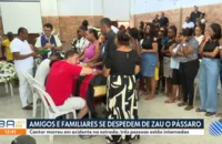 Sob forte comoção, amigos e familiares se despedem de Zau O Pássaro