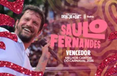 Troféu De Hoje a Oito Ibahia: Saulo Fernandes ganha como Melhor Cantor